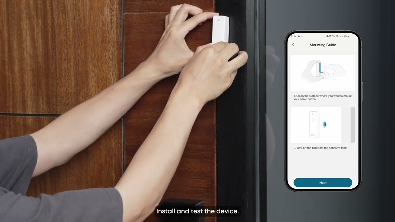 How to Set Up and Install Entry Sensor E20