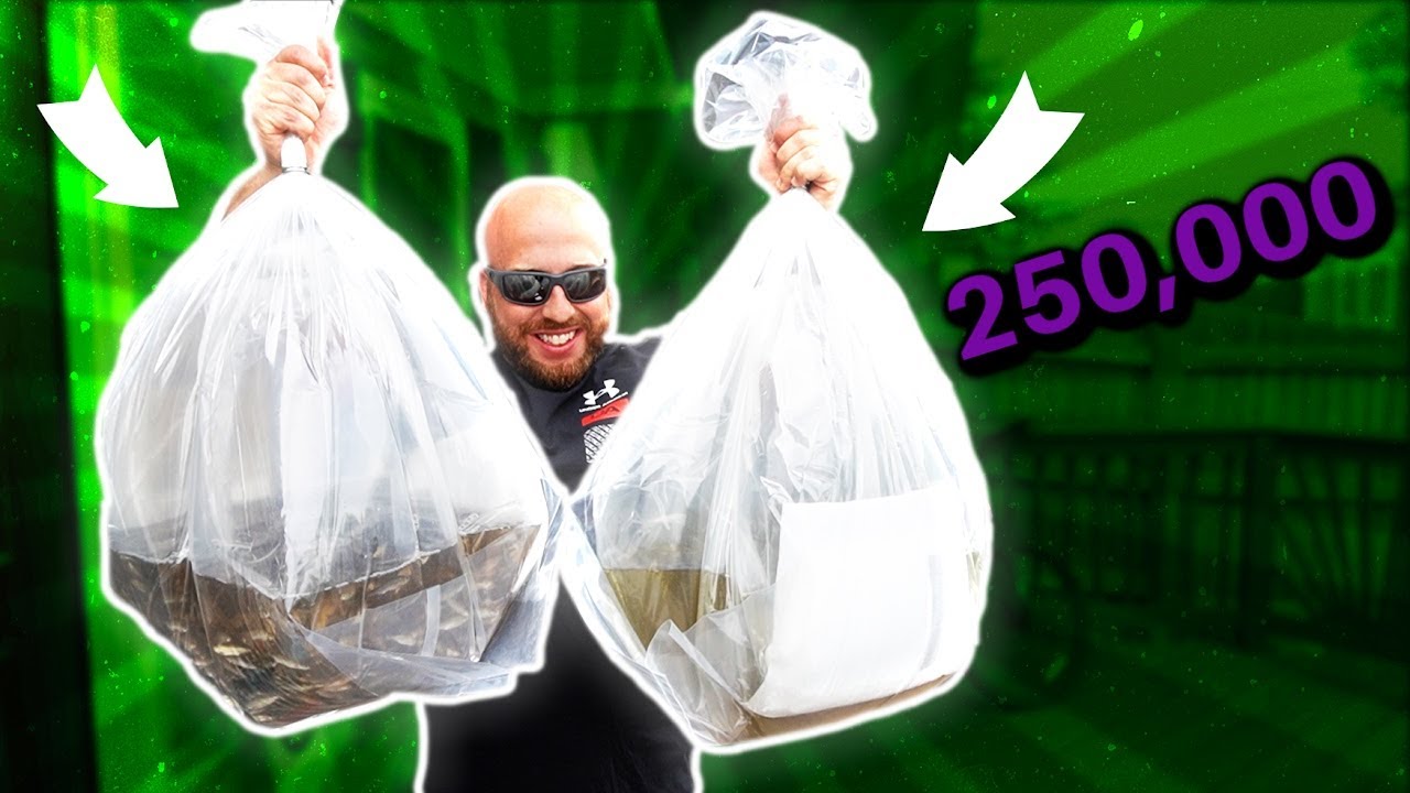 Stocking 250,000 Golden Shiners In Bass Pond!