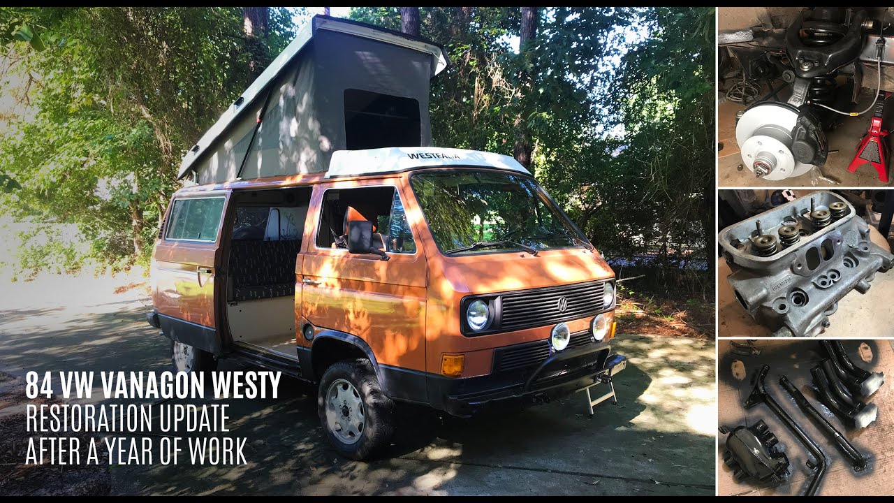 Обновление реставрации VW Vanagon Westy 84 после года работы — Kayak Hipster