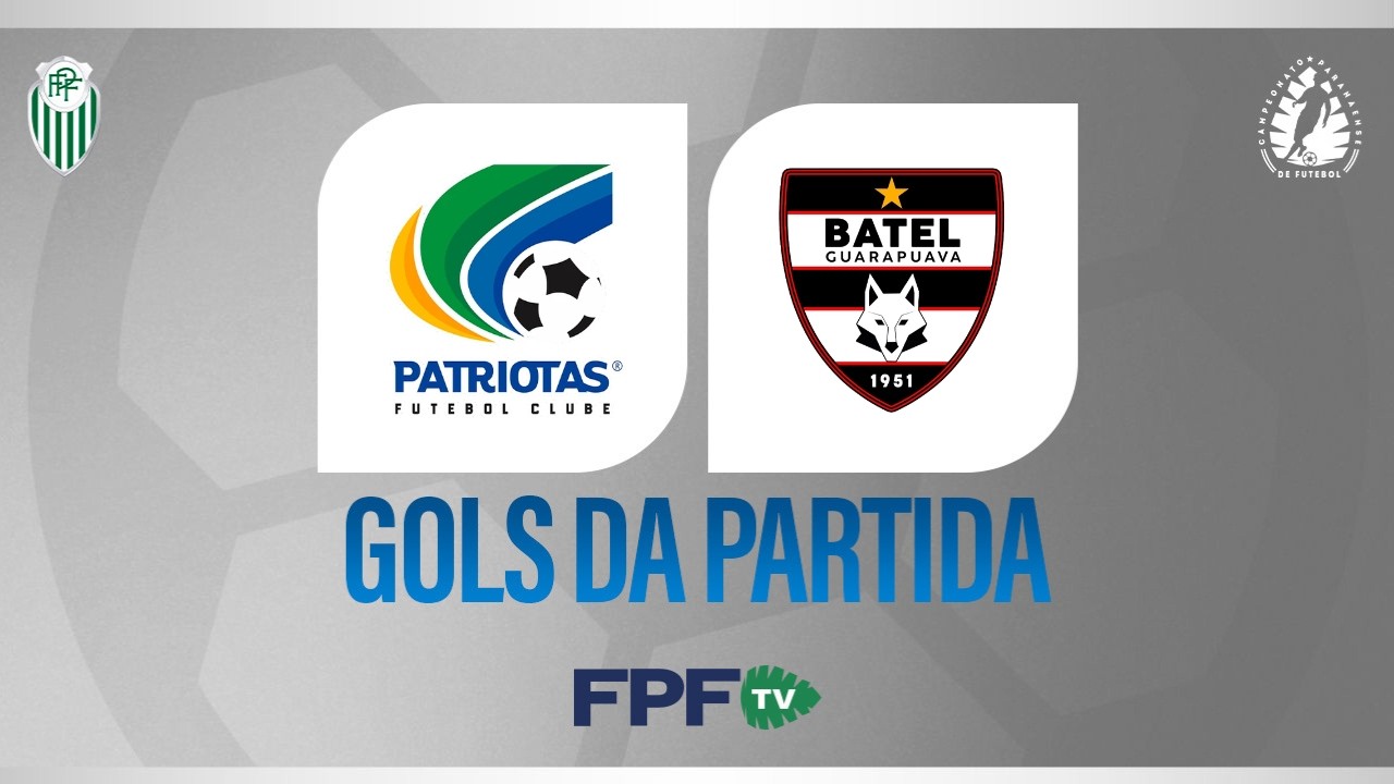GOLS | PATRIOTAS 3X2 BATEL | SEGUNDONA SANEPAR 2026 | RODADA 1