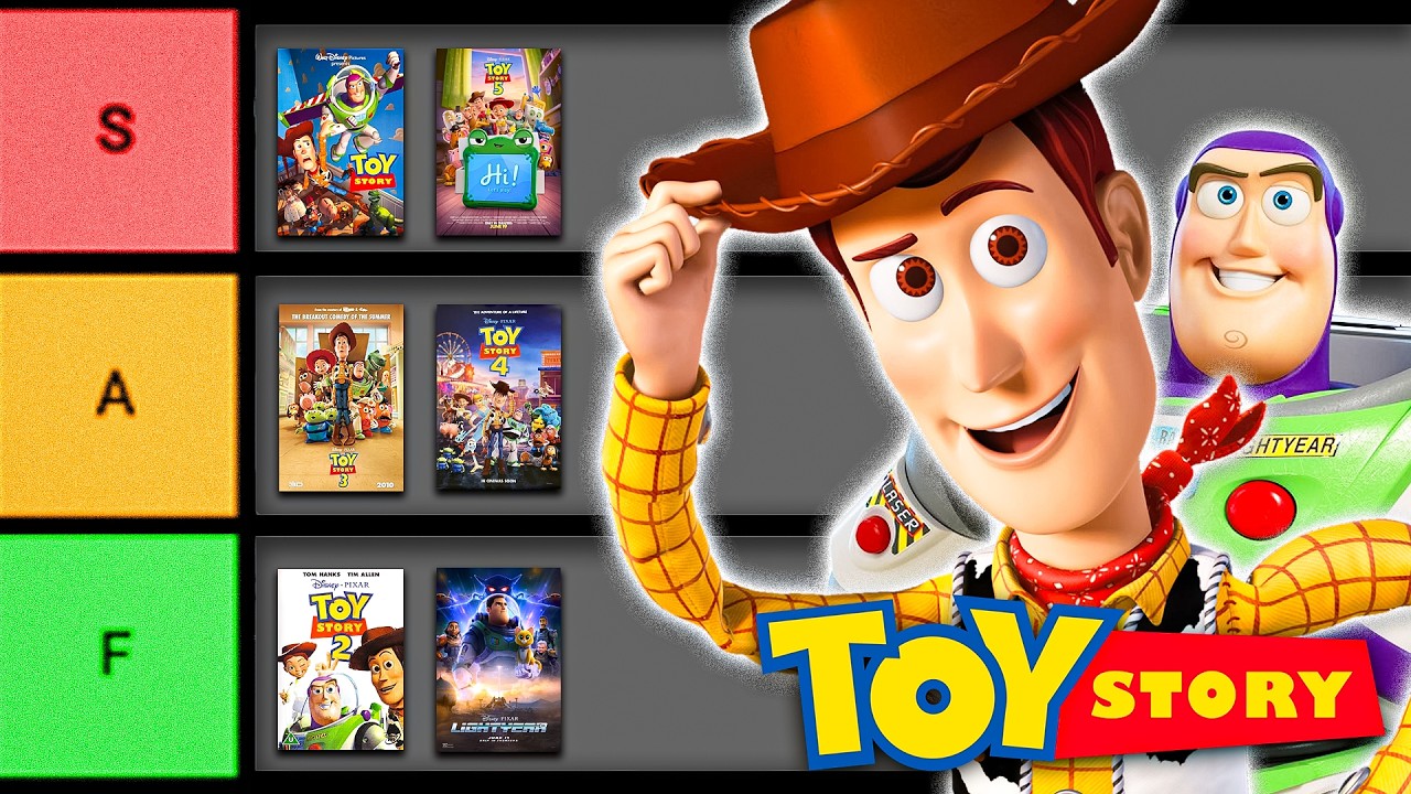 I Watched And Ranked EVERY Toy Story Movie...