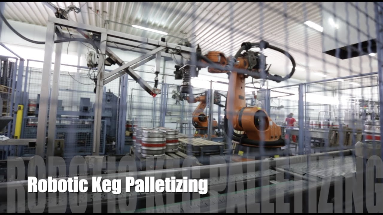 Robotic Keg Palletizing -Depalletizing
