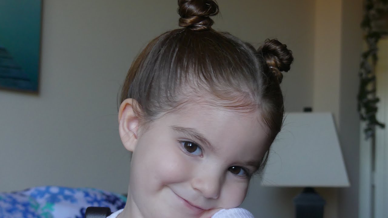 Easy Space Buns | Toddler Hairstyles