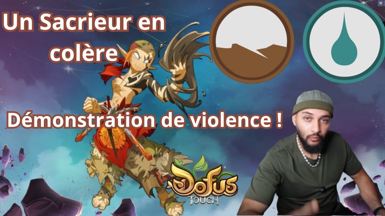DOFUS TOUCH Sacrieur un mode Terre Eau Critique bien violent !
