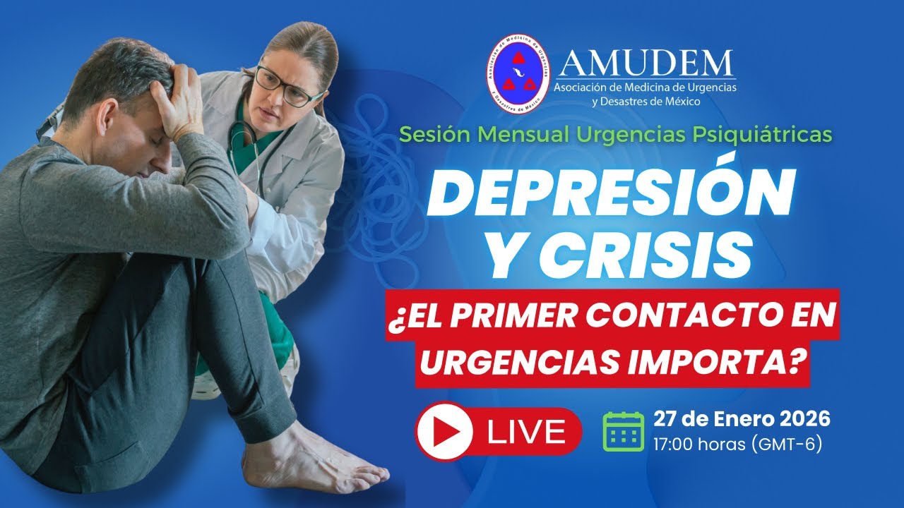 Depresión y crisis: ¿El primer contacto en urgencias importa?