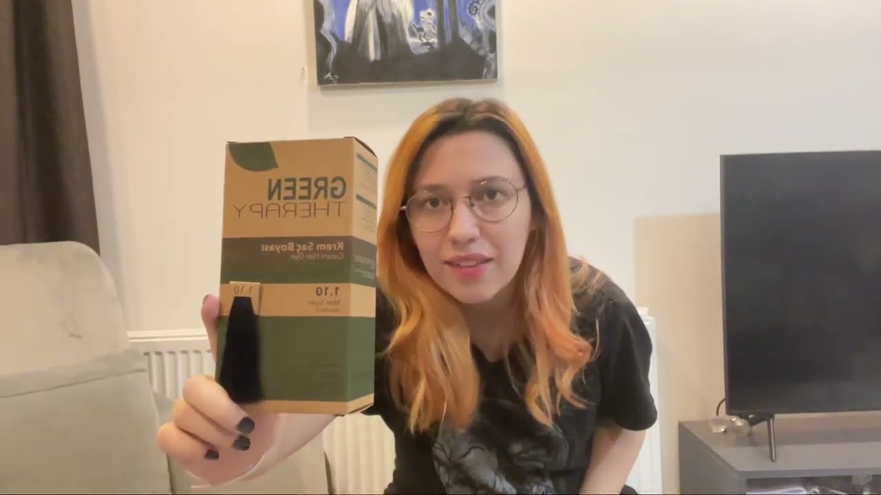 Green Therapy Krem Saç boyasını hamilelikte kullandım #reklamdeğildir