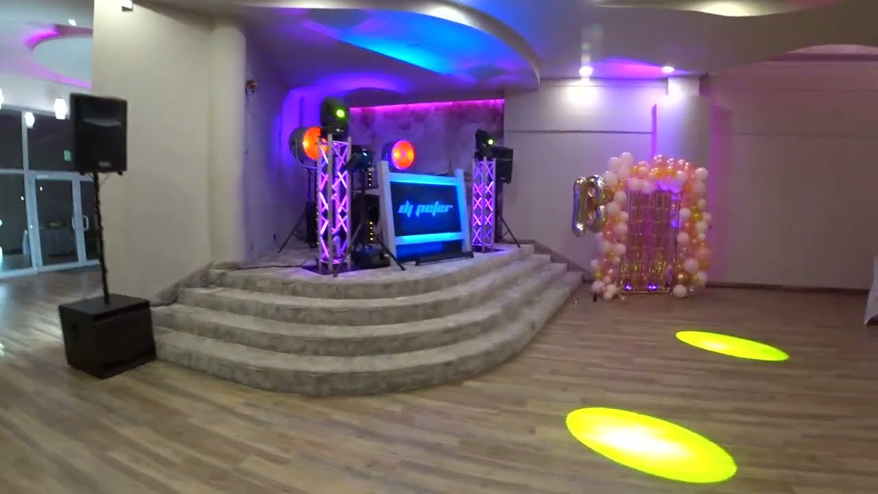 Oświetlenie sali - Jan Sander Aleksandr&oacute;w Ł&oacute;dzki - DJ.PETER