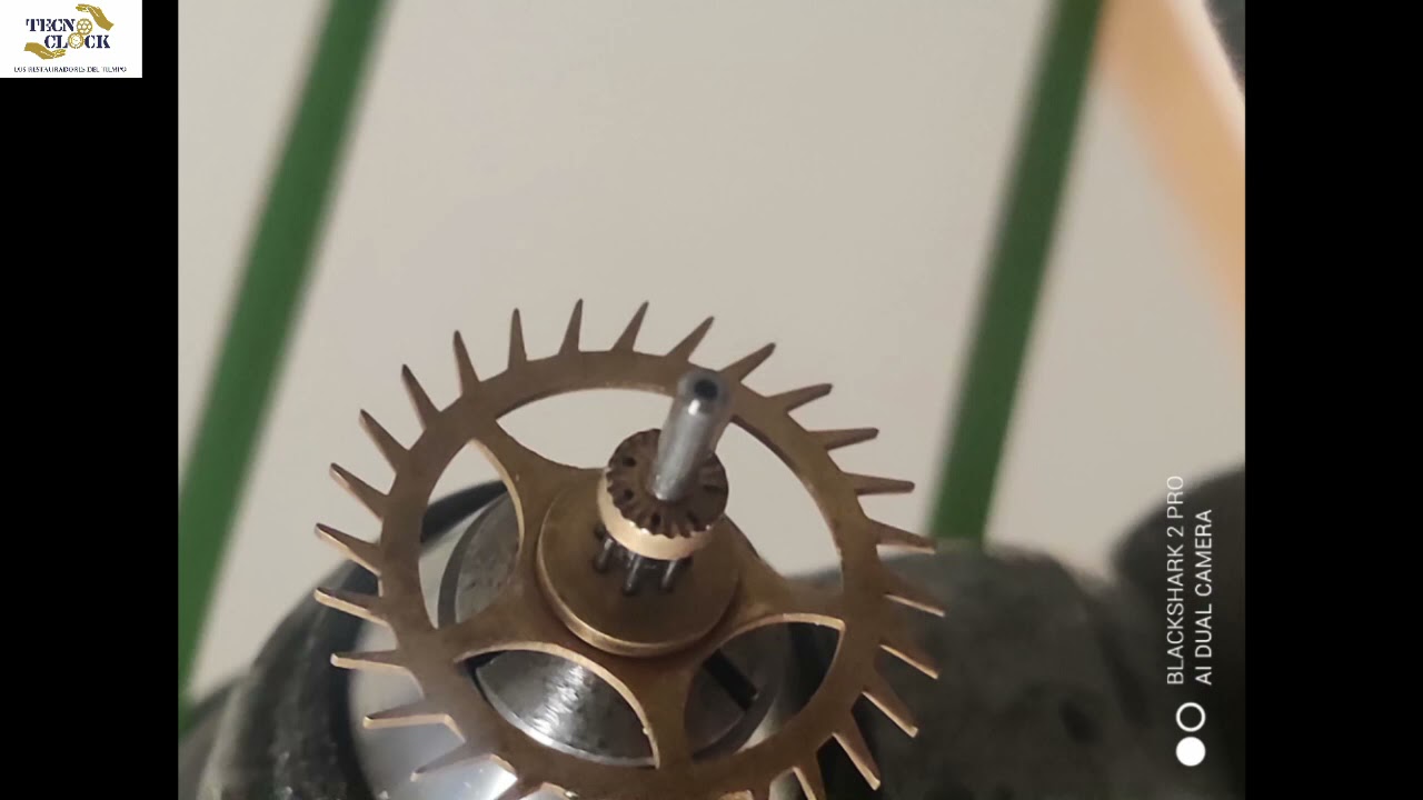 Pivote postizo para reloj de pared