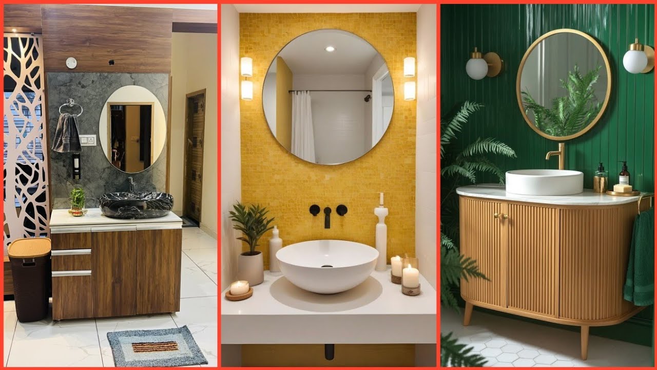 Latest Wash Basin Design | Wash Basin Counter Design | Wash Basin Cabinet Design