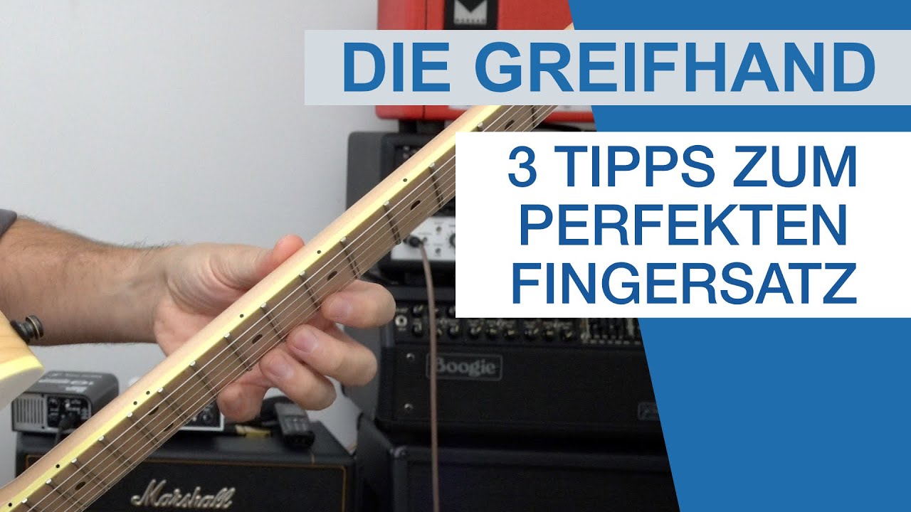 3 Tipps zum perfekten Fingersatz und zur optimalen Haltung der Linken Hand