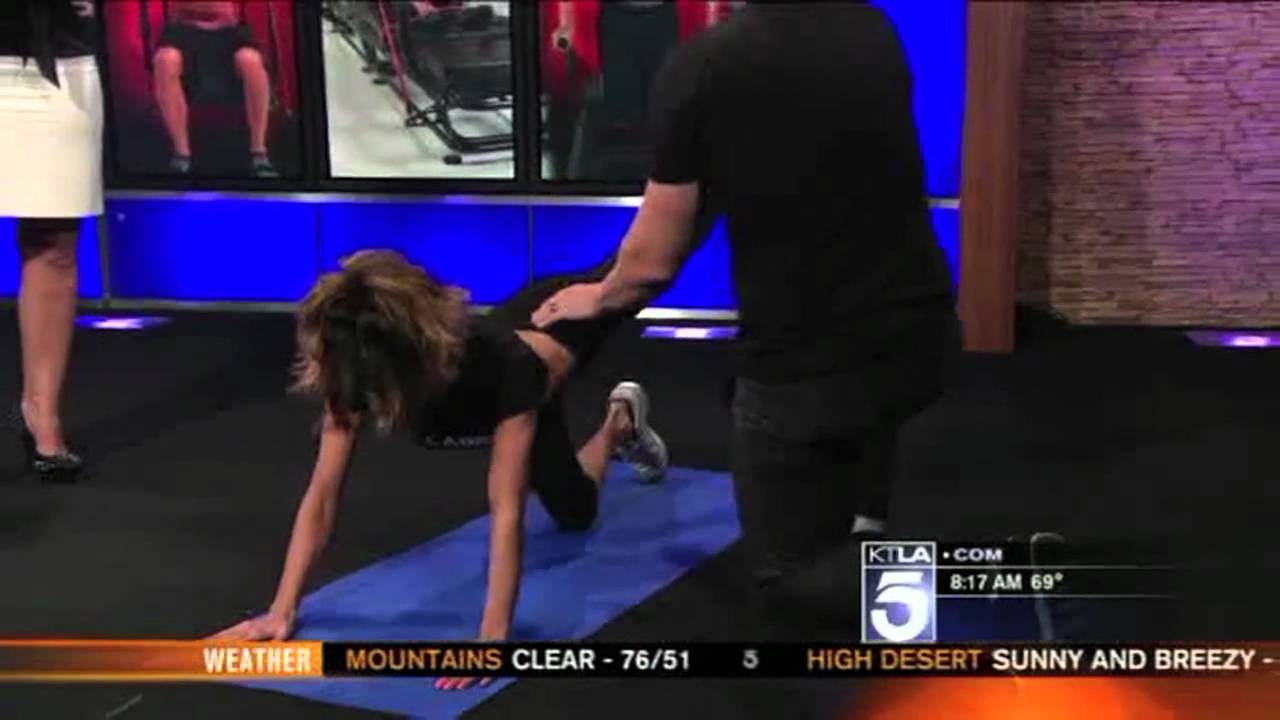 Sebastien Lagree on KTLA
