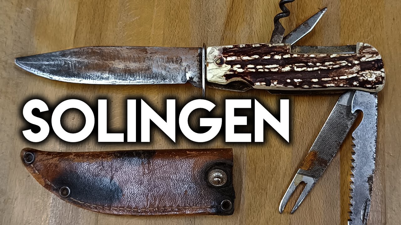 RESTORATION | SOLINGEN Klappmesser | Qualität aus den 50er Jahren | Teil 1/2