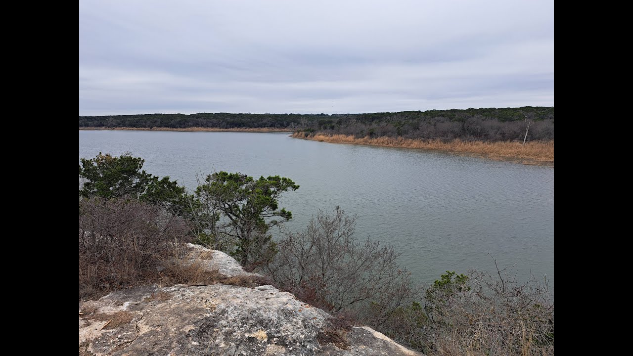Hiking Around Meridian Lake: Meridian State Park, Bosque Hiking Trail, in Meridian, Texas