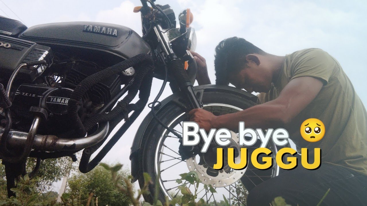 Last Video Jaggu Ke Sath | last video with my Yamaha Rx 135 