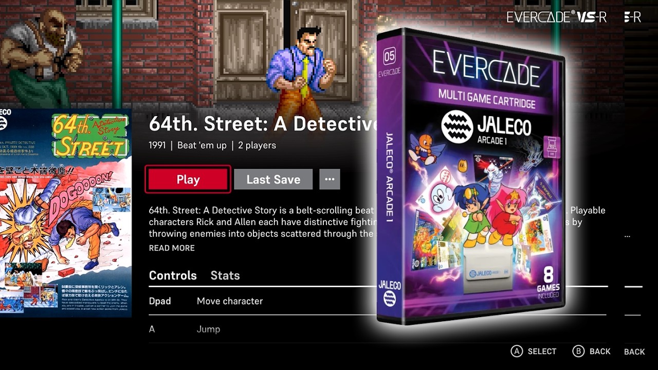 Evercade JALECO ARCADE 1 -  Play and Chat