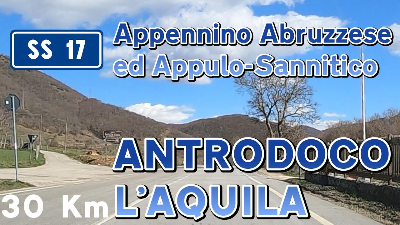 SS 17 dell'Appennino Abruzzese ed Appulo-Sannitico / tratto Antrodoco L'aquila