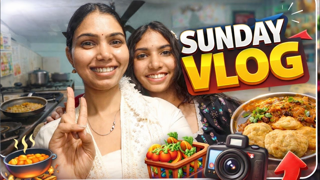 Real Sunday Routine Vlog | Cooking + Fun Moments 🤩