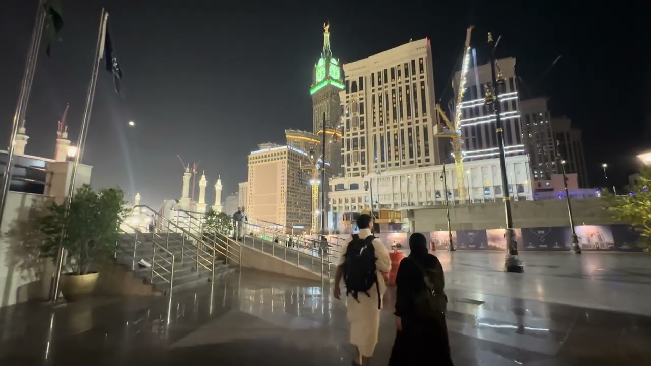 Hotel convention Makkah | Makkah Hilton convention hotel Lobby to Haram By walking Distance |