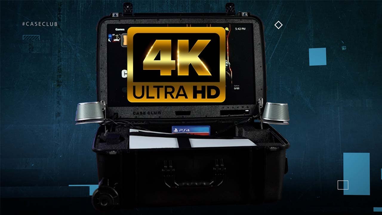 PlayStation 5 Portable Gaming Station with Built-in 4K Monitor