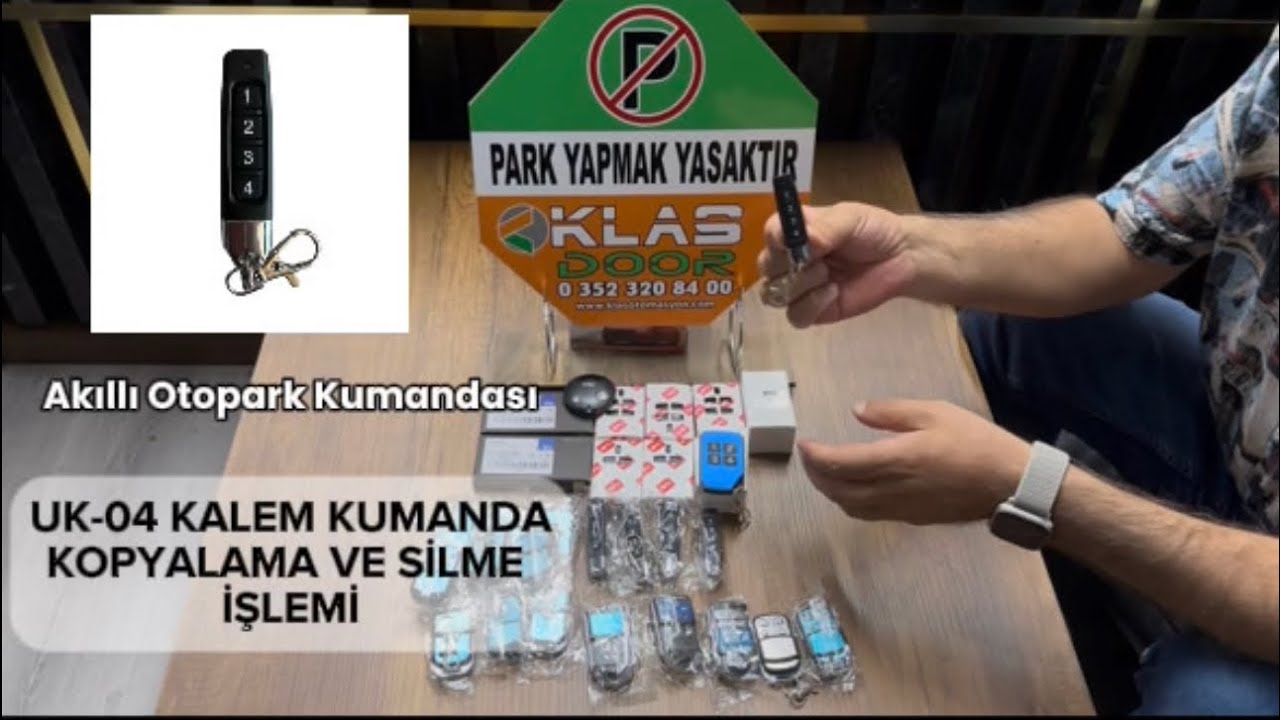 WiCOM UK-04 Kalem Akıllı Kumanda kopyalama Ve silme İşlemi#akıllıkumanda #kalemkumanda#klasdoor 