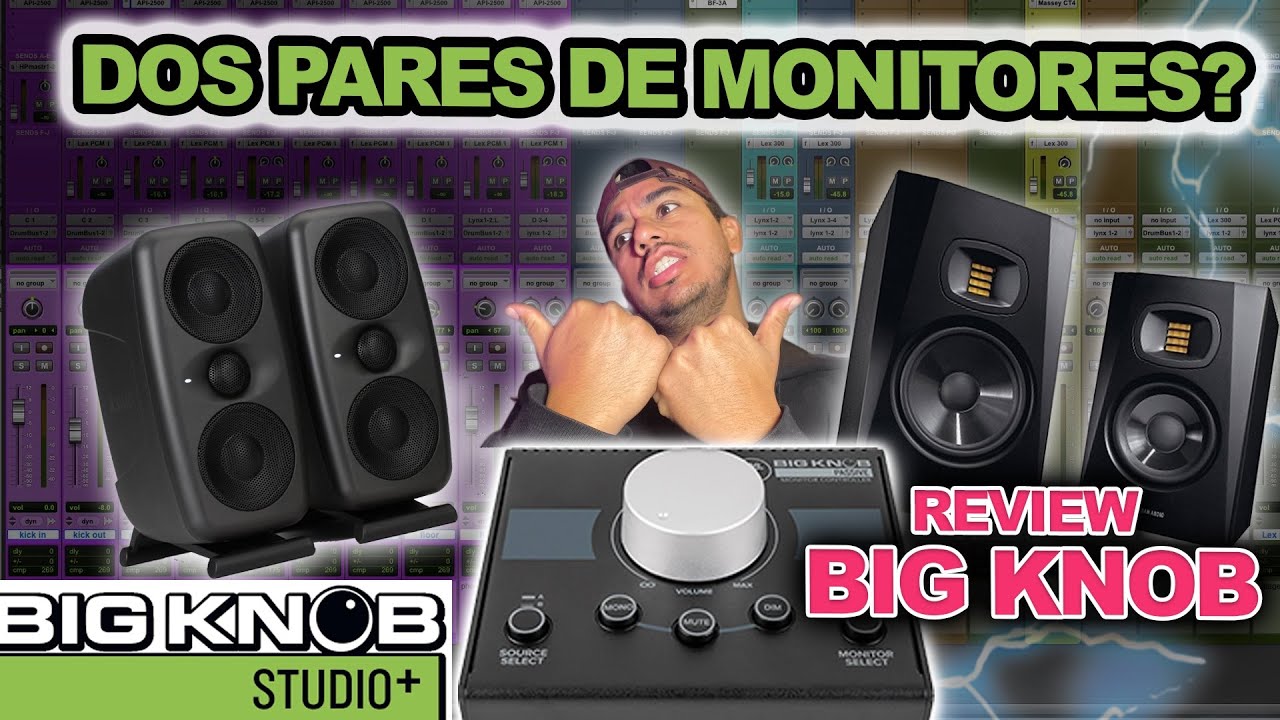 Big Knob | Control de monitores PRO! (Review en ESPAÑOL)