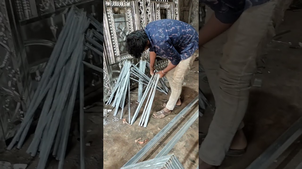 How to make a gate for a veranda railing? #shortvideo #veranda #balcony #outdoorproject