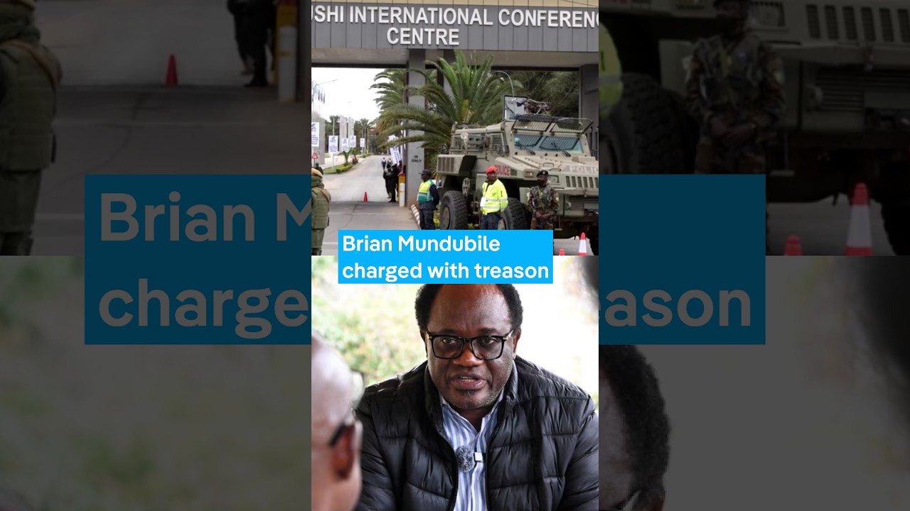 Zambia opposition leader charged with treason