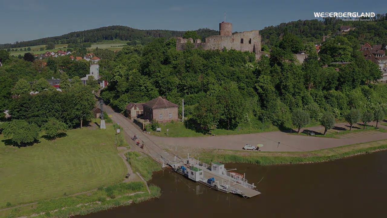 Polle am Weser-Radweg