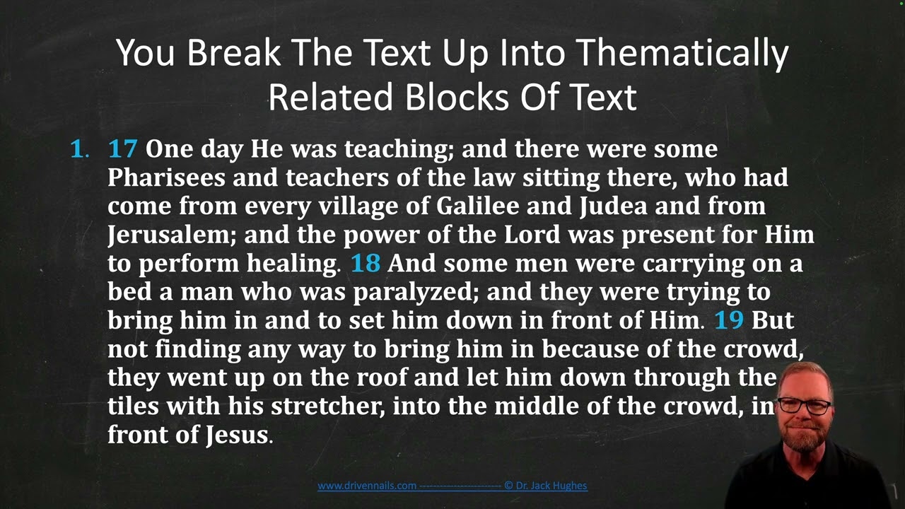 Part 3 Deriving Outlines from Biblical Texts