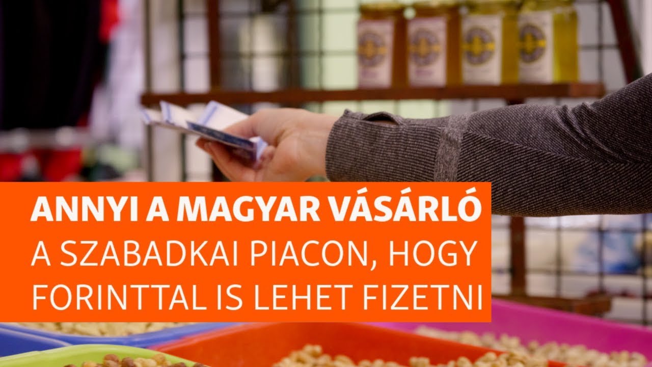 Forinttal is fizethetünk, annyi a magyar vásárló a szabadkai piacon