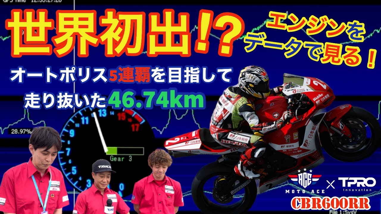 世界初だし！？プロライダー小山知良オートポリス5連覇にかけた本気エンジンの全貌大公開！