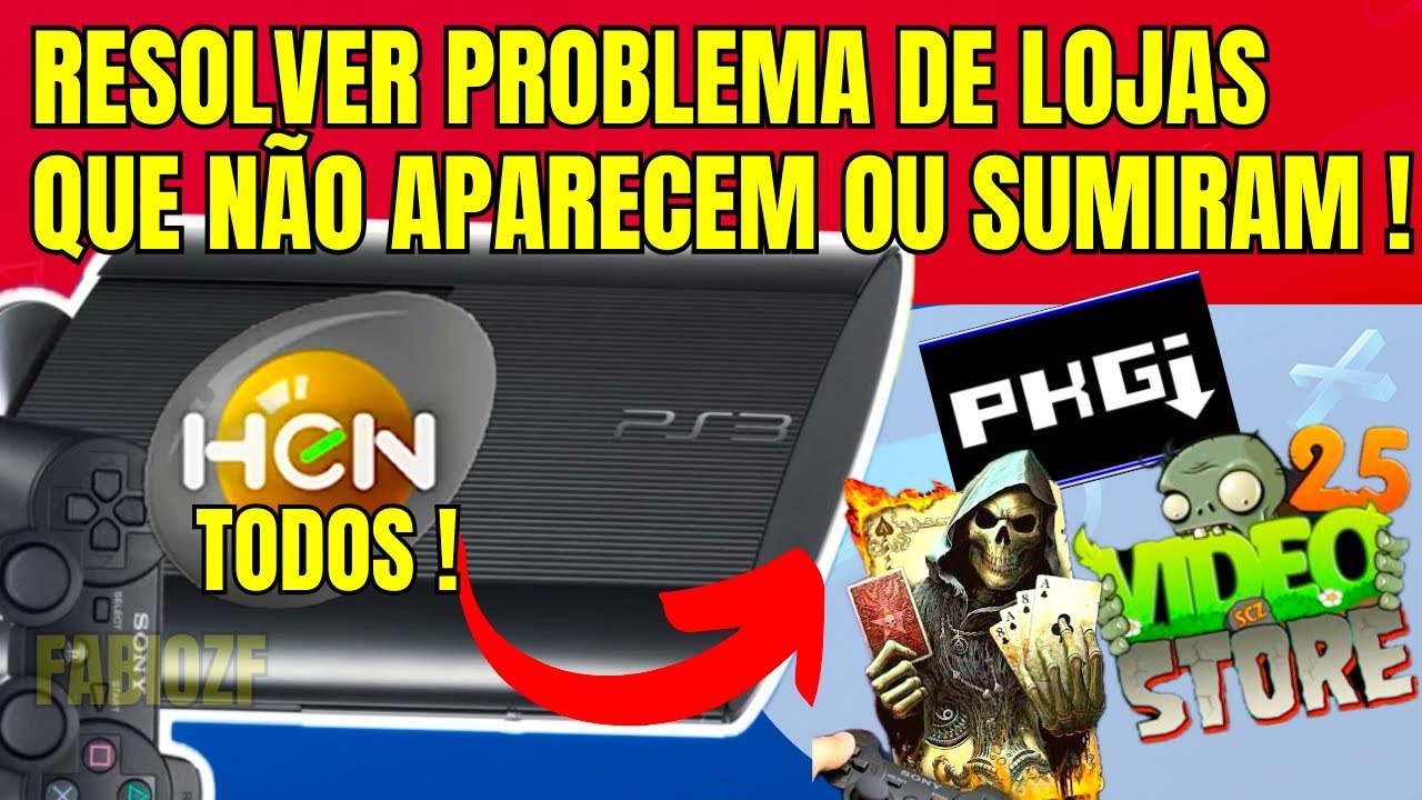 COMO FAZER APARECER NO PS3 LOJAS QUE N&Atilde;O APARECEM OU SUMIRAM | 2024