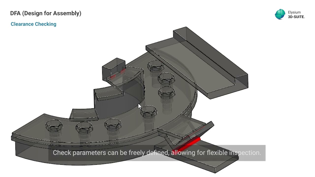 Automated Verification of Assembly Feasibility | DFX Analyzer | 3D-SUITE