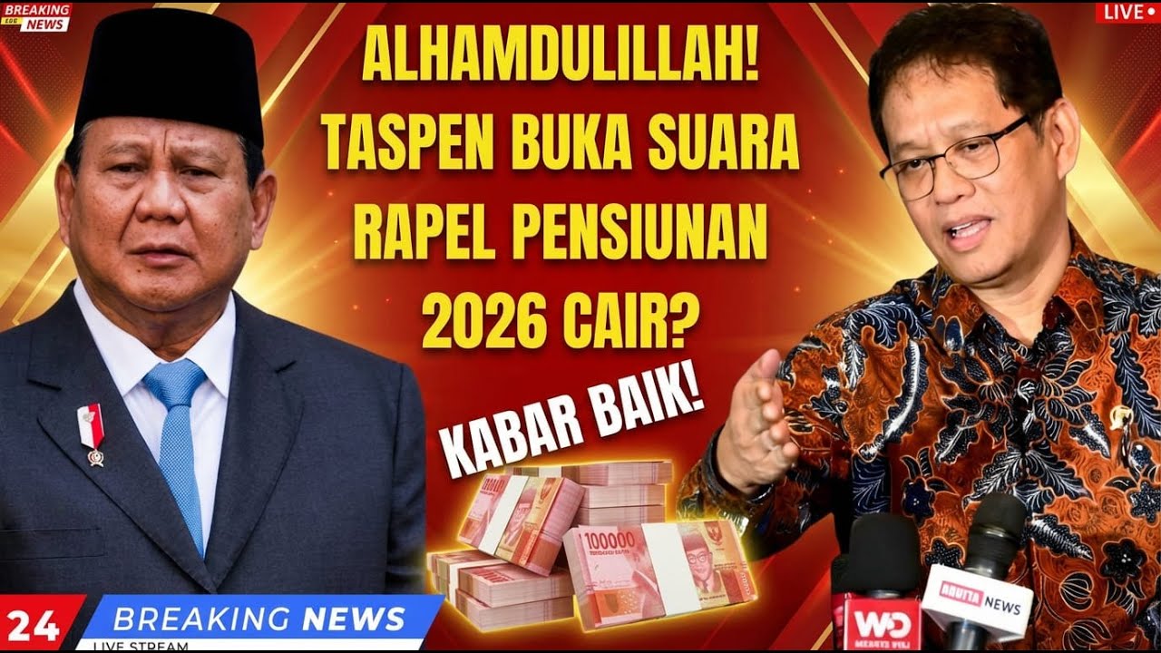 Viral Rapel Pensiunan 2026, Sudah Cair atau Belum? Penjelasan Resmi TASPEN