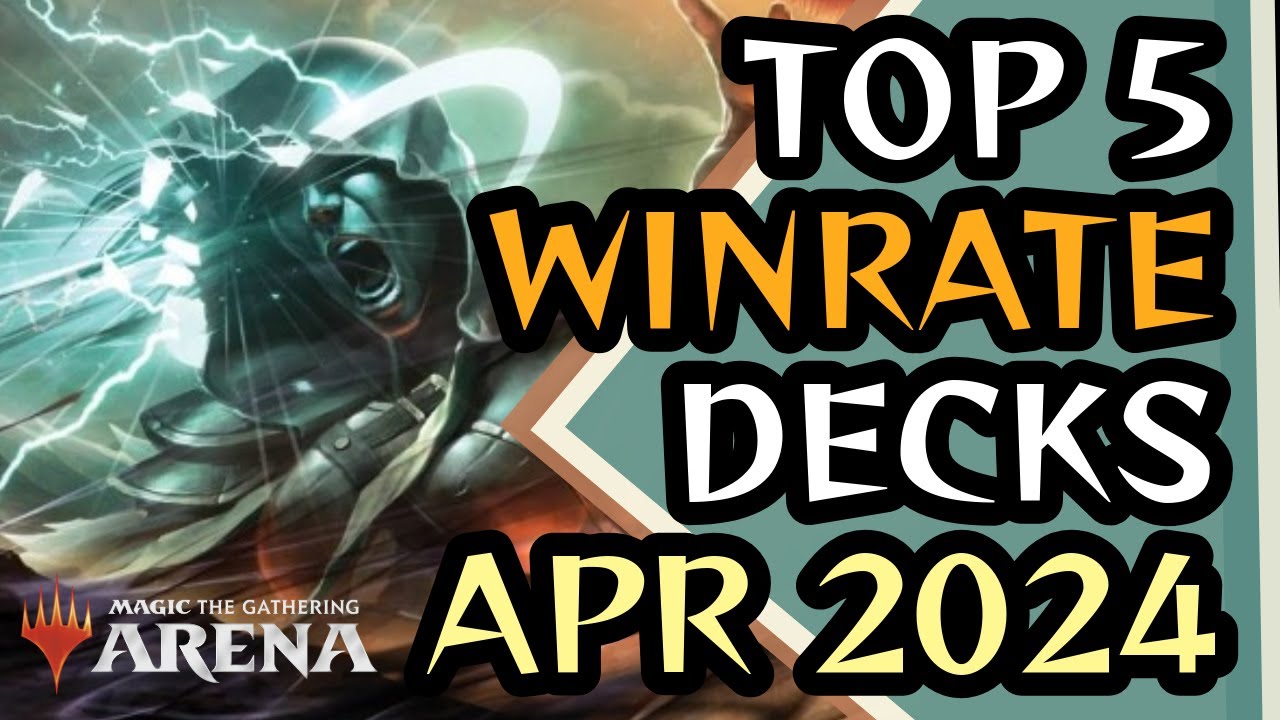 TOP 5 WINRATE DECKS FOR MID-APRIL 2024 | MTG Arena | Standard | BO1 | Murders at Karlov Manor