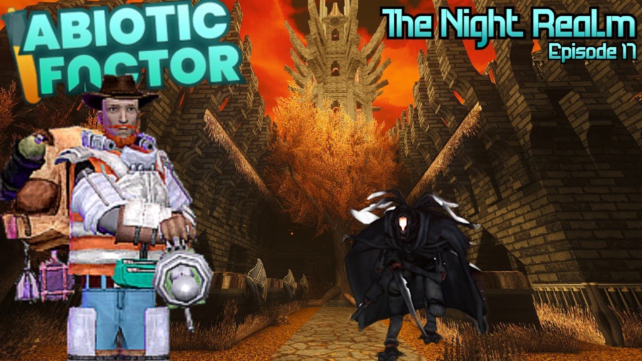 The Defence Sector and Discovering the Night Realm- Abiotic Factor - Solo Cinematic Lets Play - EP17