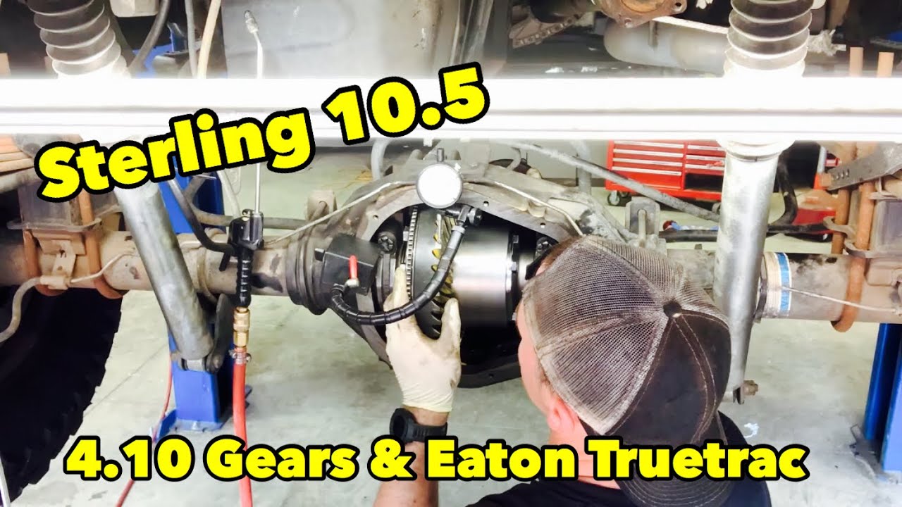 Superduty 4.10 gears and Eaton truetrac install