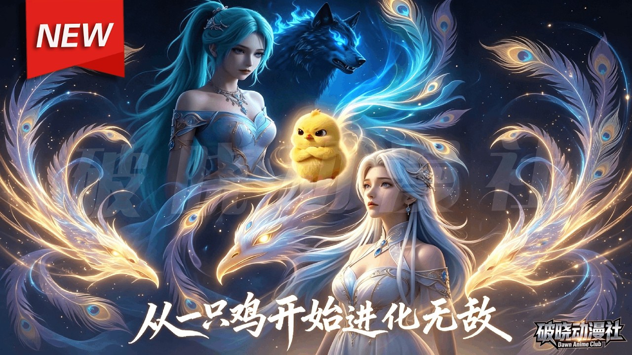 MULTISUB📢新番上线《从一只鸡开始进化无敌》第1~80集丨穿越成被校花抛弃的废柴小鸡，觉醒神凰吞噬系统，携手SSS级御兽师横扫天下！#漫剧 #破晓动漫社