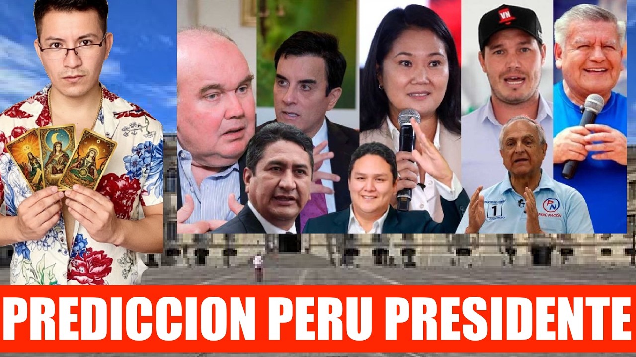 PREDICCIONES 2026‼️ELECCIONES PER&Uacute; 🇵🇪  UNA MUJER SERA PRESIDENTA ?