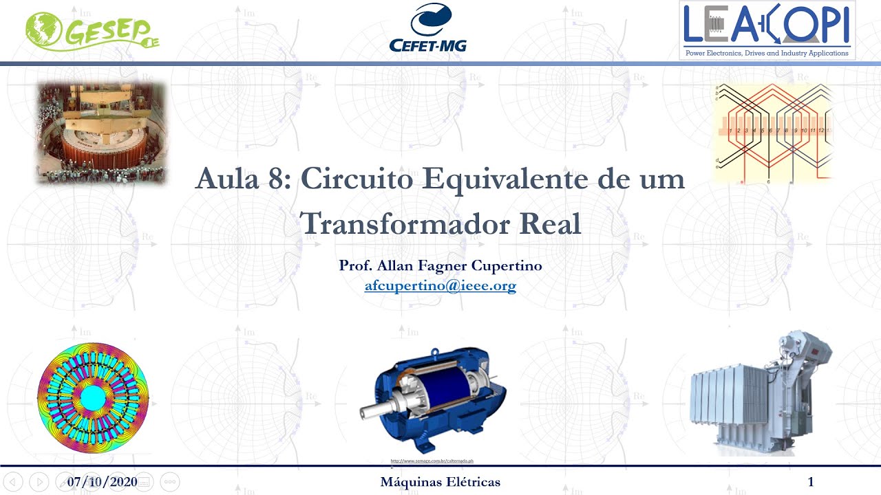 Aula 8 - Circuito equivalente de um transformador real