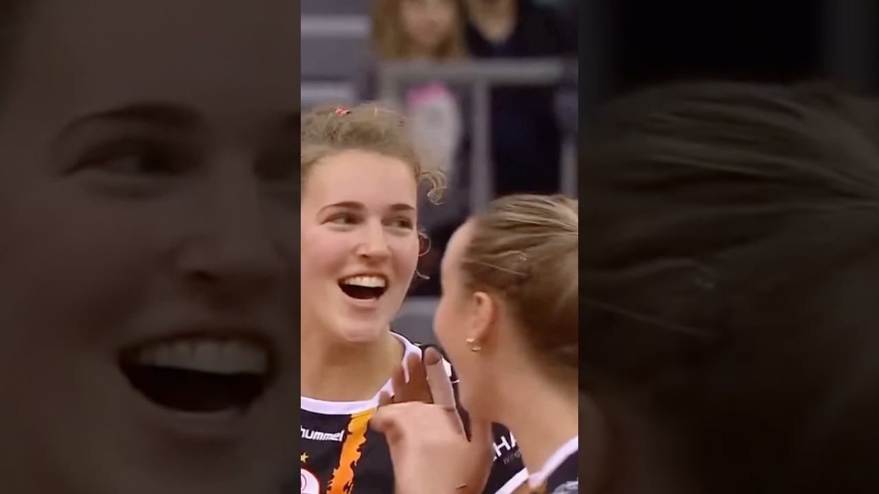 Jolien Knollema&rsquo;dan akıl dolu bir plase 🧠 #volleyball #shorts