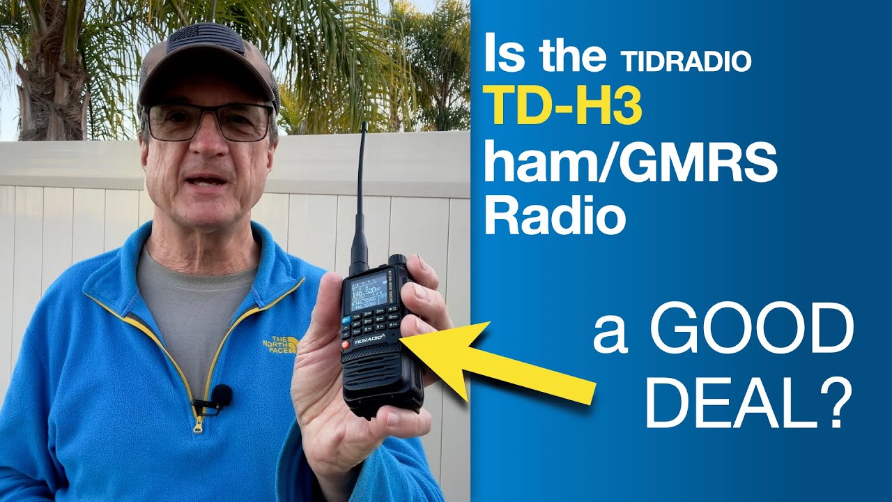 Everything about the TIDRADIO TD H3 handheld radio. Should you get one?