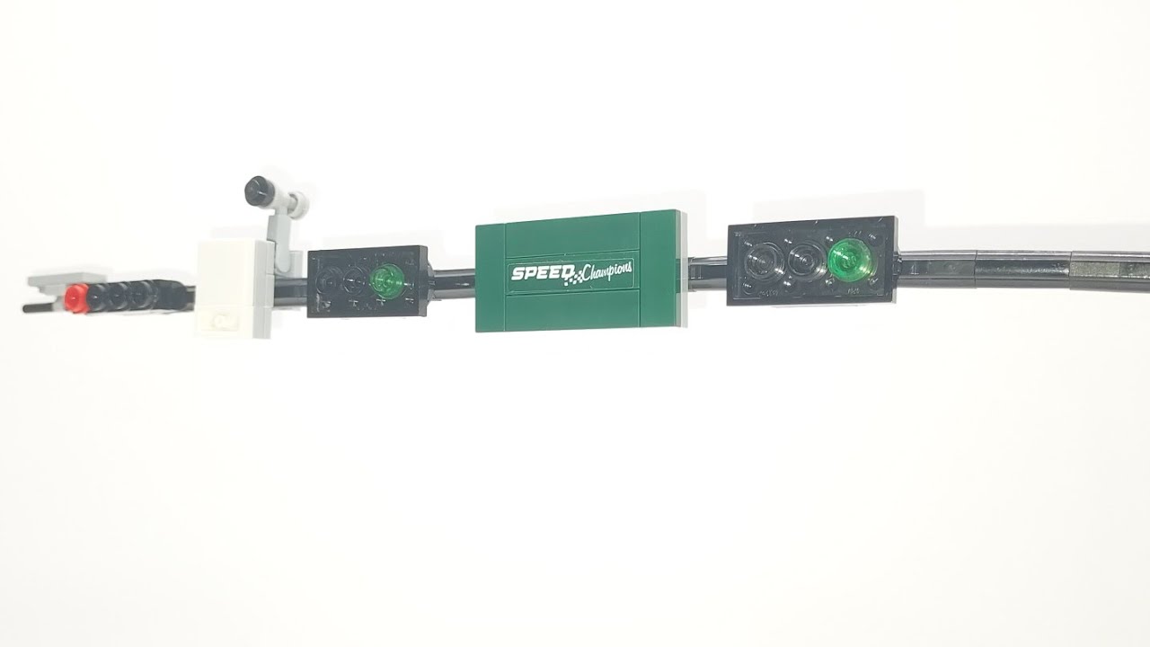 Building the LEGO Traffic Signal 8-Studs TL I (Advanced Level)