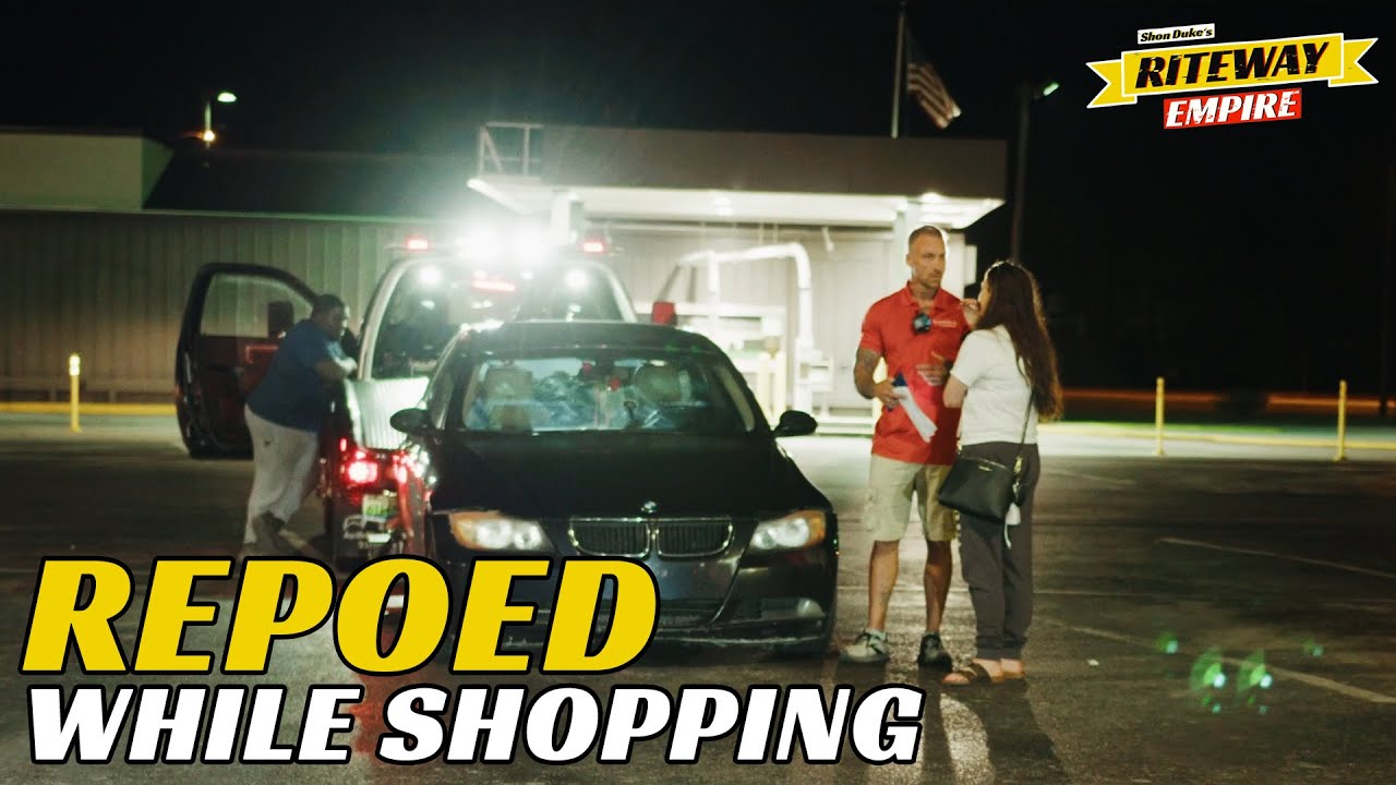 We repo cars at NIGHT too! 