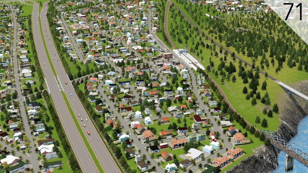 Cities: Skylines - Commuter Rail and Suburban Expansion (City Build Episode 71)