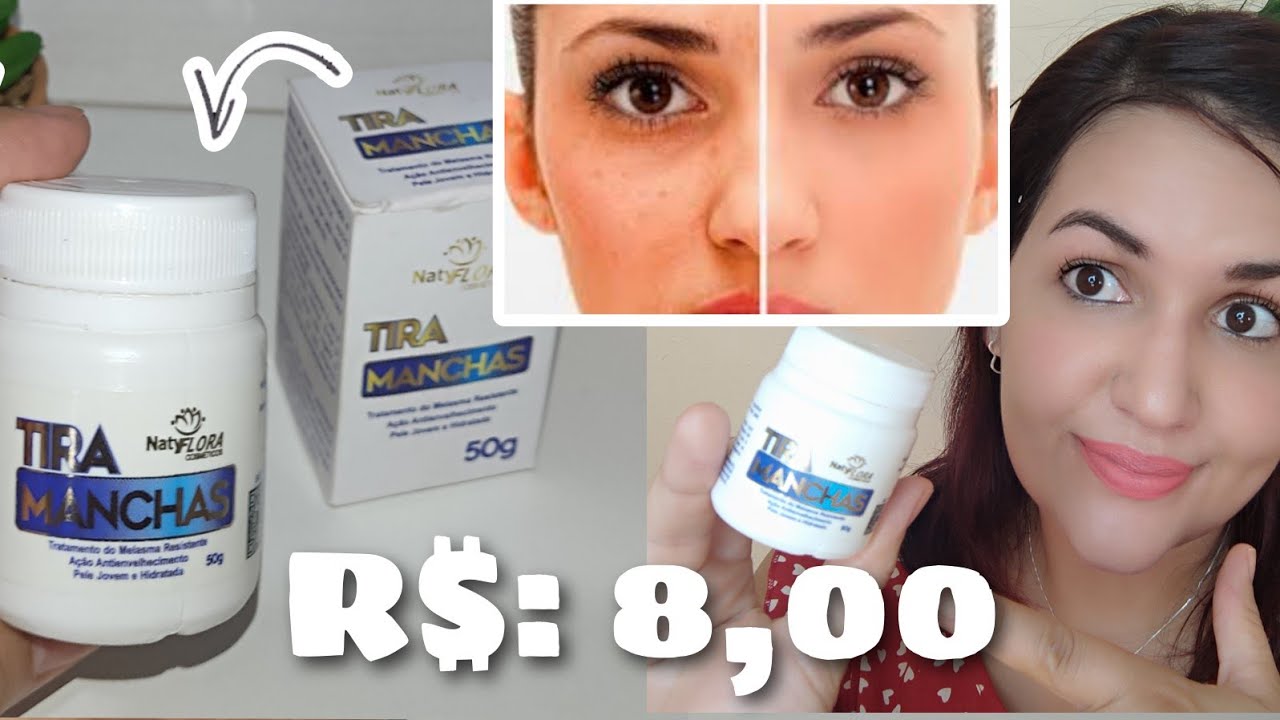 Creme tira MANCHAS da natyflora com ácido kójico e vitamina C 🍊 - reduz  manchas e acaba rugas