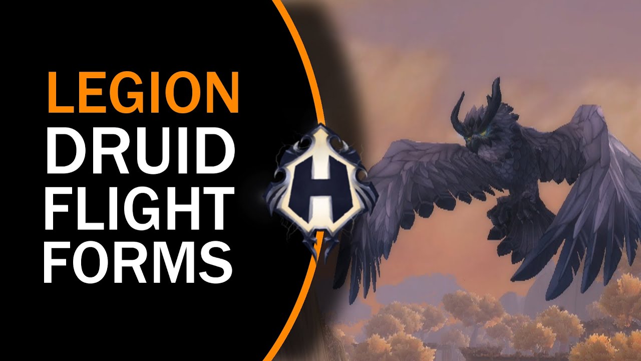 LEGION BETA | New Druid Flight Forms (Sentinel Owl)