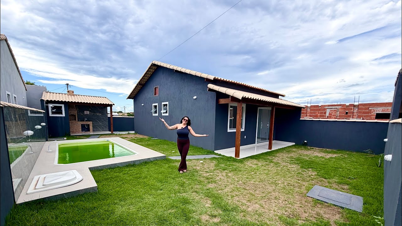 A Oportunidade em Cabo Frio: Casa com 2 Quartos e Lazer Completo por R$ 270 Mil