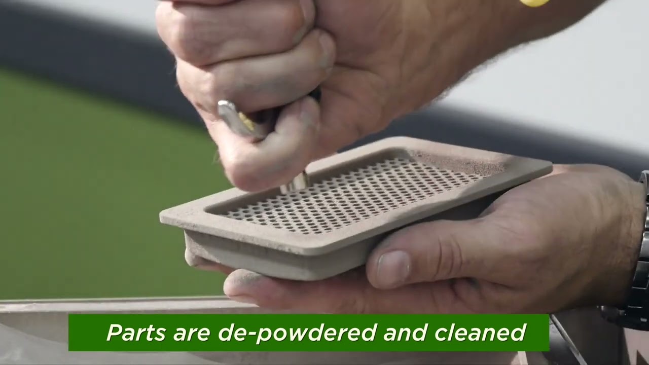 ExOne Metal 3D Printing Process 1080p