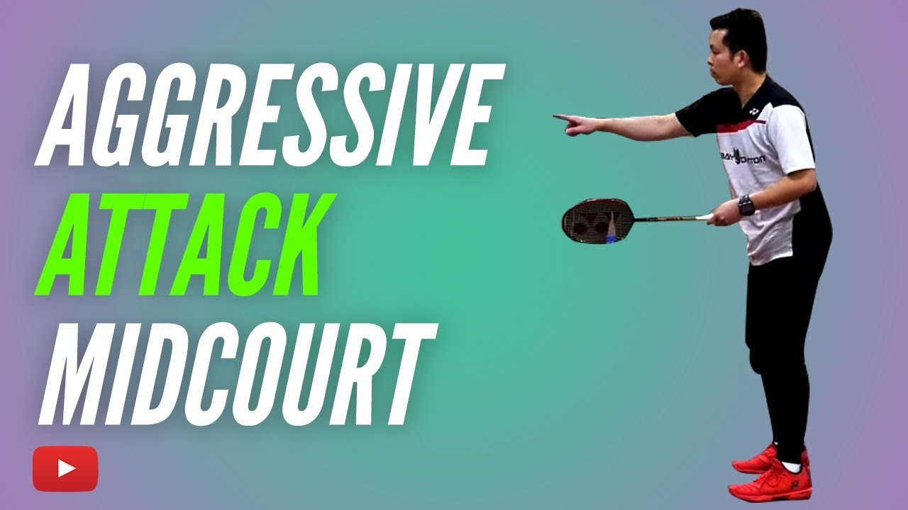 Aggressive Attack Midcourt - Badminton Doubles Lessons - Coach Kowi Chandra - Indonesian Subtitles